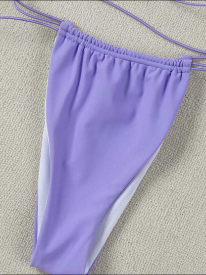 1878S bikini con decoración de mariposa