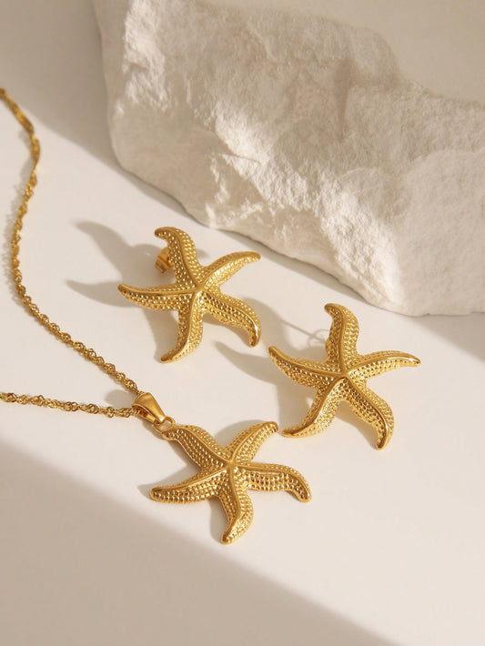 9118-Collar y aretes