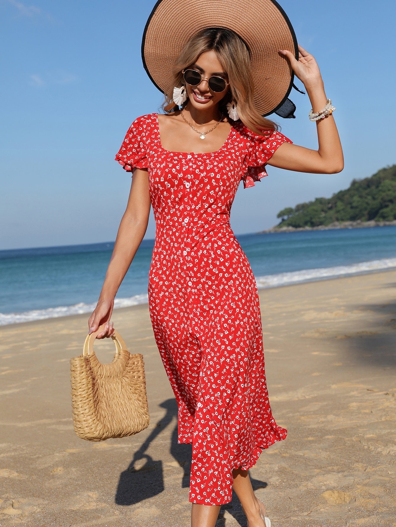 Vestido floral perfecto para verano