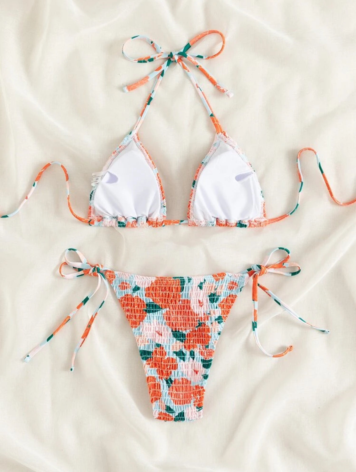 2101S swim mod conjunto de bikini floral de playa