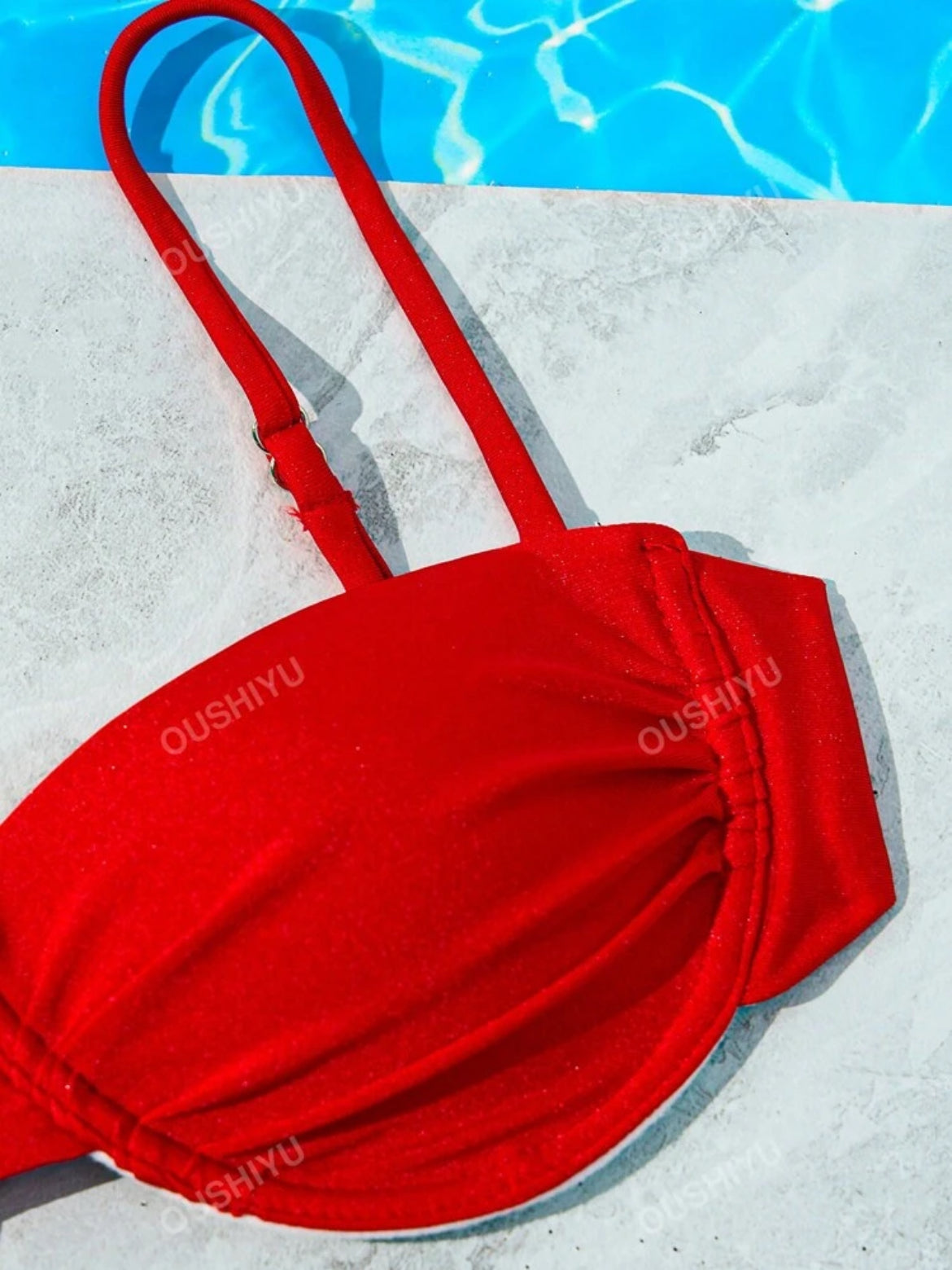 3337M conjunto de bikini unicolor