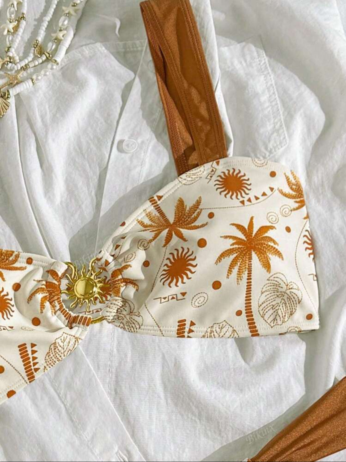 4126S conjunto de bikini sexy café
