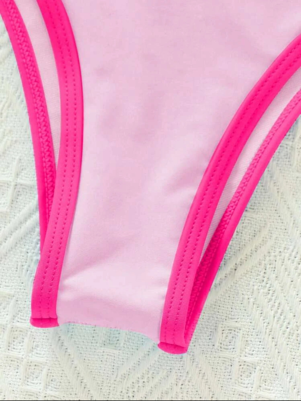 6558M swim conjunto de bikini de 2 piezas rosado